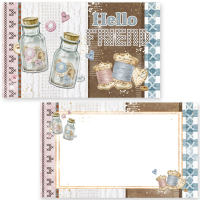 Memory Place Stitched Together Journaling Cards (MP-61421)
